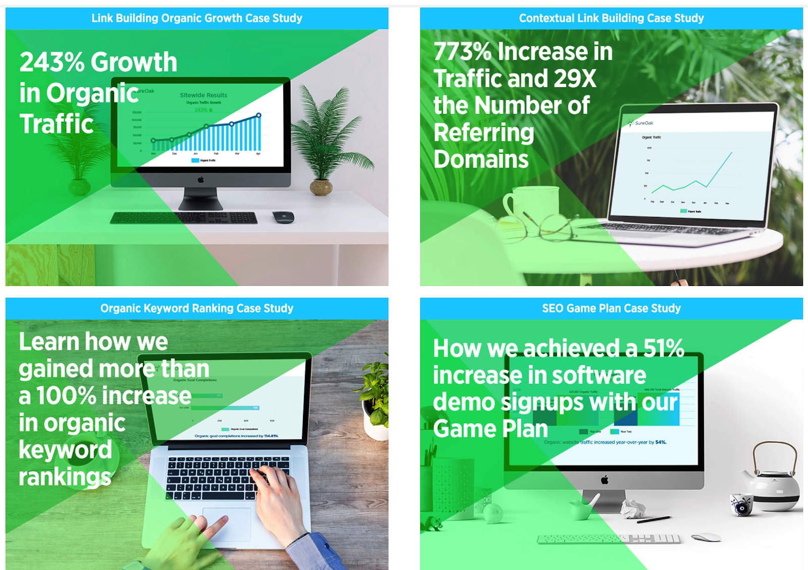Sure Oak case studies