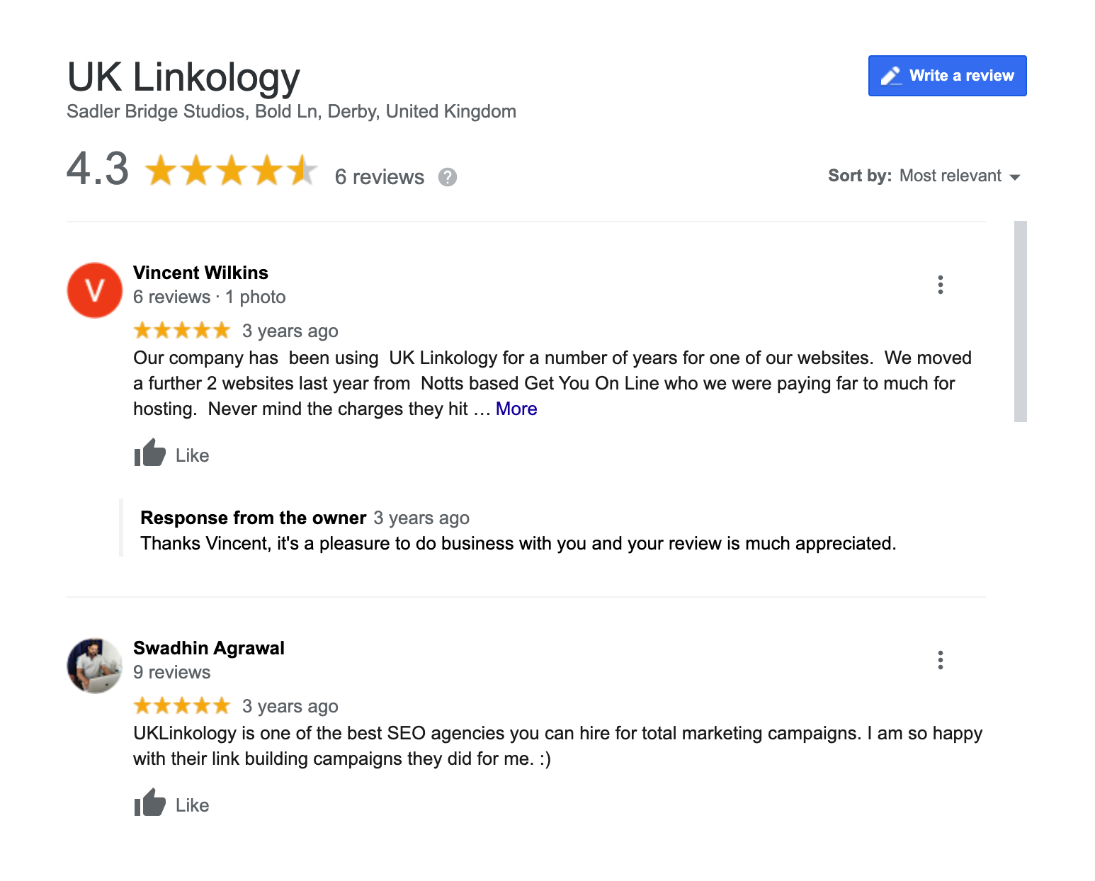 Linkology customer reviews