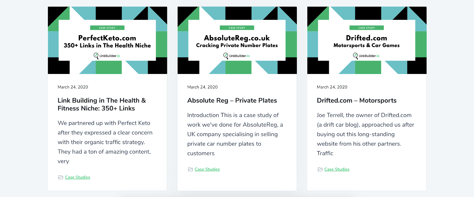 LinkBuilder.io case studies