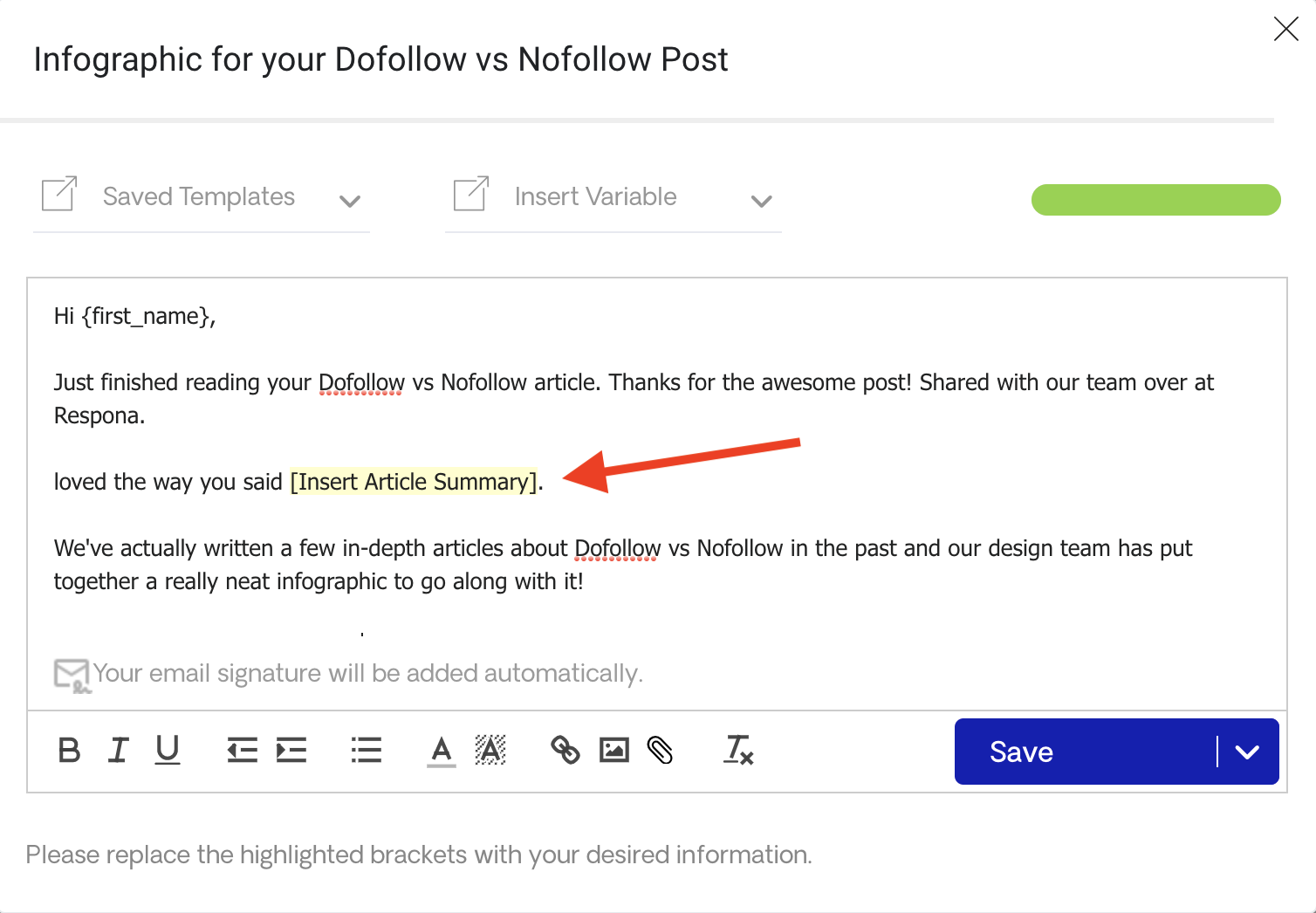 Article Summary Bracket