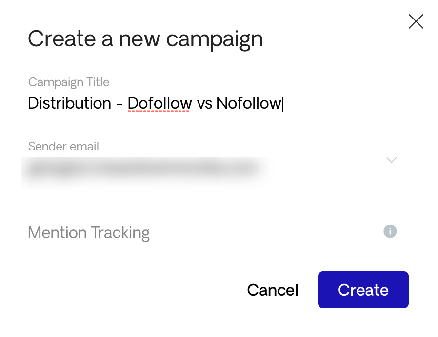 Naming a content distribution campaign