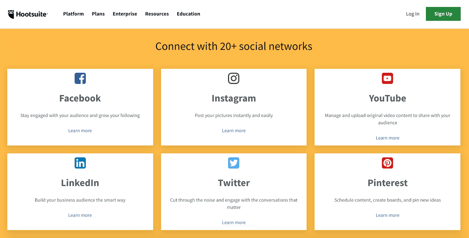 Hootsuite features