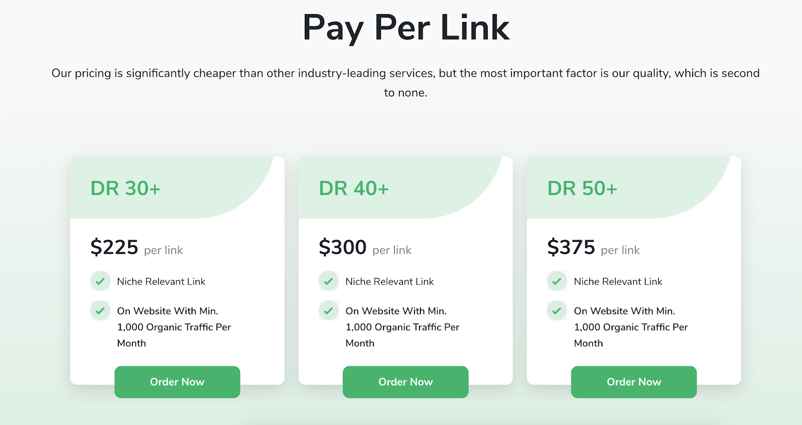 LinkBuilder.io price per link